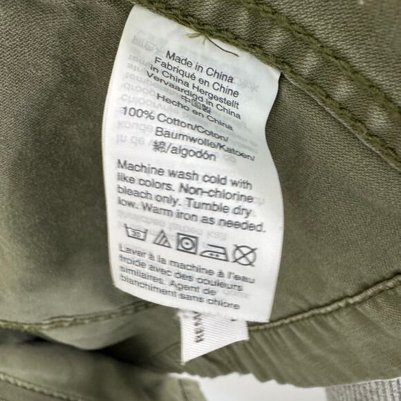 Madewell Jacket Women's Medium Green Passage Surplus Utility L2512 - Picture 7 of 8